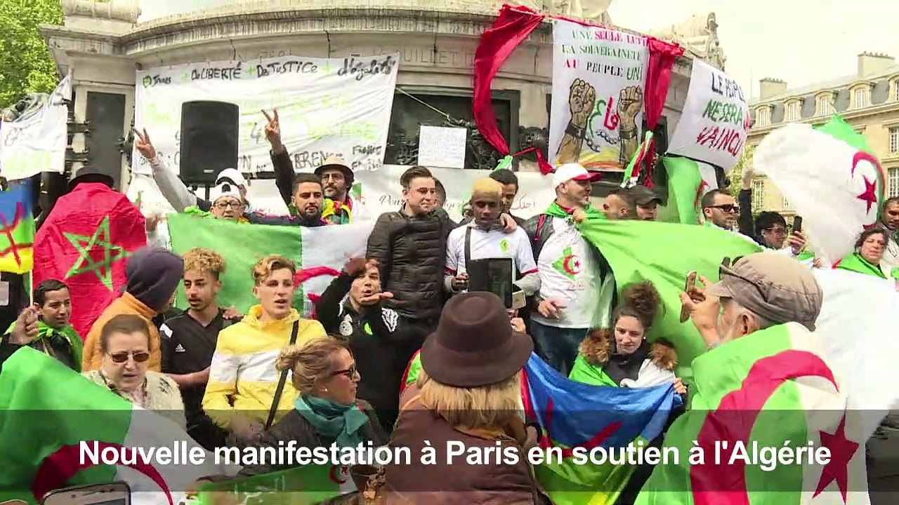 Algérie: nouvelle manifestation à Paris, place de la République