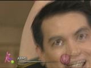 Bimby learns stretching exercises