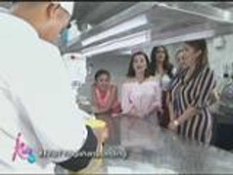 Kim, Iza, Claudine, Kris and Rossel talk about diet