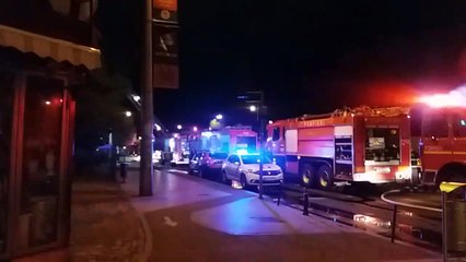 Hospital and Clinic Med Life in Flames - Bucharest 04.Mai.2019