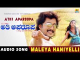 Athi Aparoopa - Maleya Haniyelli | Audio Song | Prem Kumar, Aindrita Ray | Mano Murthy