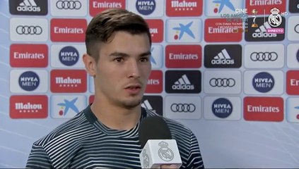 Brahim: "Espero seguir sumando minutos en el Real Madrid y haciendo feliz a los aficionados"