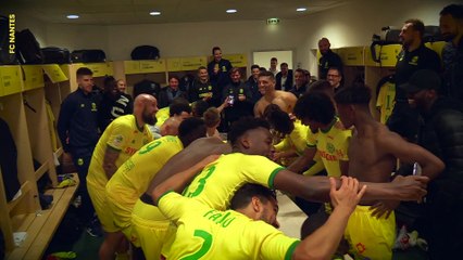 FC Nantes - Dijon FCO : la joie du vestiaire