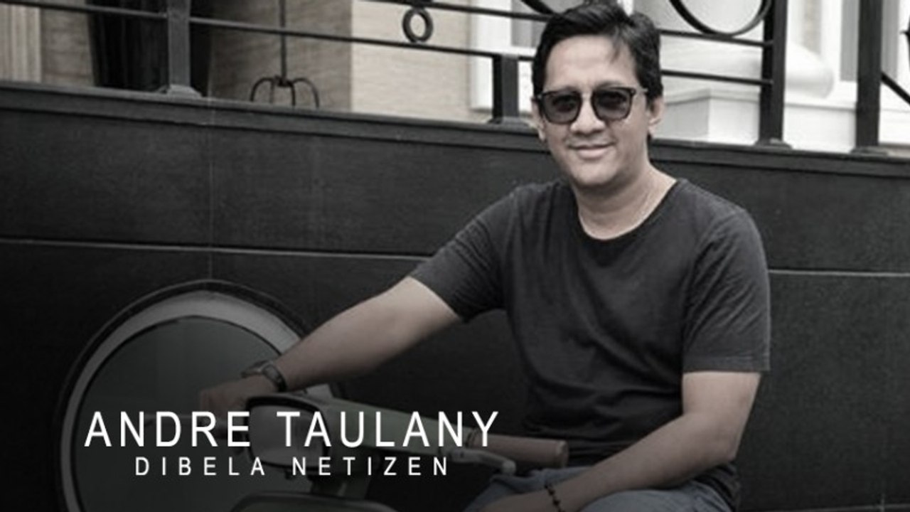 Netizen Ramai-Ramai Bela Andre Taulany
