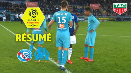 RC Strasbourg Alsace - Olympique de Marseille (1-1)  - Résumé - (RCSA-OM) / 2018-19