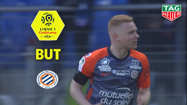 But Florent MOLLET (82ème) / Montpellier Hérault SC - Amiens SC - (1-1) - (MHSC-ASC) / 2018-19