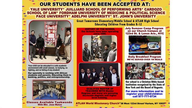 NOT A HATE CHURCH: ATLAH WILL TAKE BACK HARLEM FROM RACIST WHITE PEOPLE