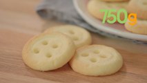 Recette des biscuits comme des boutons - 750g