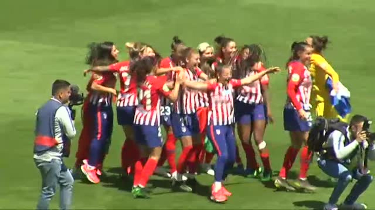 El Atlético de Madrid Femenino hace historia y gana la Liga por tercer año consecutivo