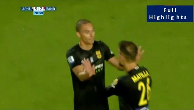 5-2 Nicolas Diguiny Second Goal - Aris 5-2 Xanthi - Full Replay - 05.05.2019