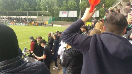 Pas de débordements pour le match RFB-RAAL