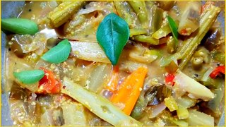 Easy Avial Recipe | Full Vegitable Sabji | Mix Vegetable Recipe | Eating Vegetables Provides Health