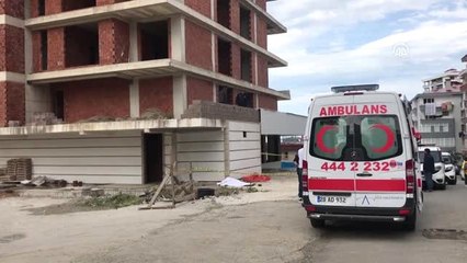Giresun'da İnşaattan Düşen İşçi Öldü
