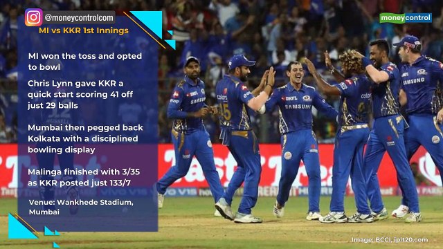 IPL 2019 MI vs KKR Highlights: Rohit, Hardik shine as the Mumbai beat Kolkata to top the points table