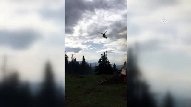 Mantardan zehirlenen kişi ambulans helikopterle hastaneye ulaştırıldı - KAHRAMANMARAŞ