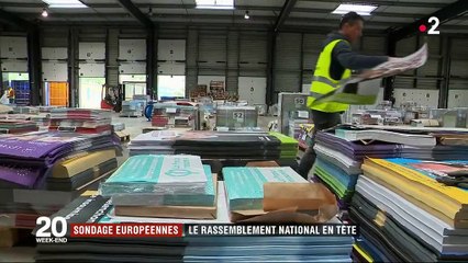 Élections européennes : Le Rassemblement national prend la tête d'un sondage