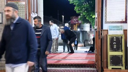 Malatya'da ilk teravih kılındı