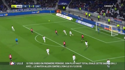 Olympique Lyonnais 1-[1] Lille OSC - Loic Rémy goal after huge mistake from Denayer