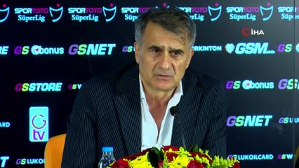 Şenol Güneş: “Şuursuzluk vardı”