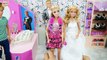 Two Barbies and Kens Wedding Shop Shopping Gaun pengantin boneka Barbie Puppe Hochzeitskleid | Karla D.