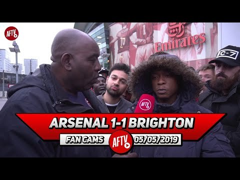 Arsenal 1-1 Brighton | The Players Disrepected The Fans Today! (Deluded Gooner)