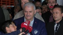 Binali Yıldırım, Teravih Namazı Sonrası Açıklama Yaptı