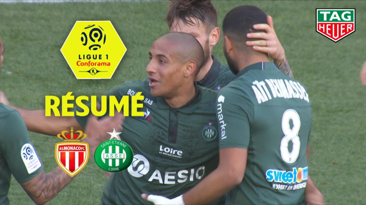 AS Monaco - AS Saint-Etienne (2-3)  - Résumé - (ASM-ASSE) / 2018-19