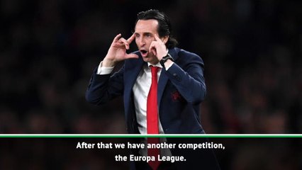 Download Video: Emery turns attention to Europa League after disappointing Brighton draw