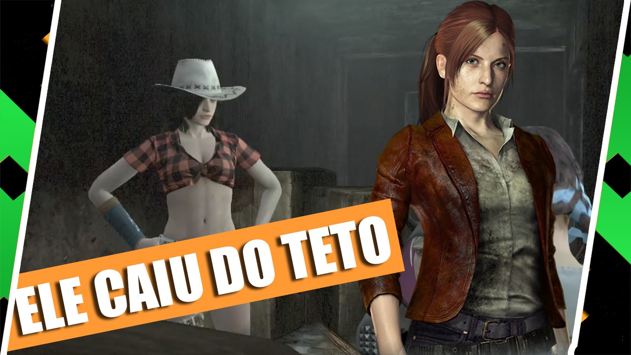 O monstro que caiu do teto - Resident Evil Revelations 2 - Gameplay 