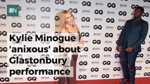 Kylie Minogue Is Getting The Jitters Over Her Set