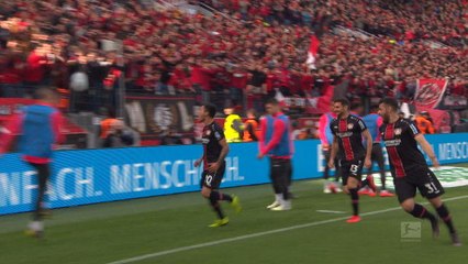 Leverkusen's six first half goals