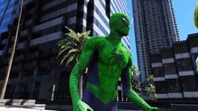 BIG HULK VS GREEN SPIDERMAN - THE INCREDIBLE HULK VS GREEN SPIDER-MAN (2002)