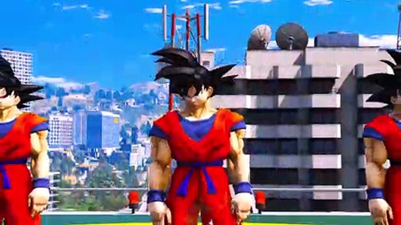 Mighty Morphin Power Rangers VS Goku Army - EPIC BATTLE