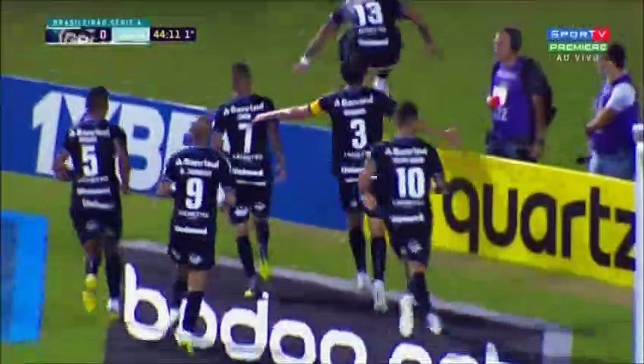 gol do gremio romulo 1x0