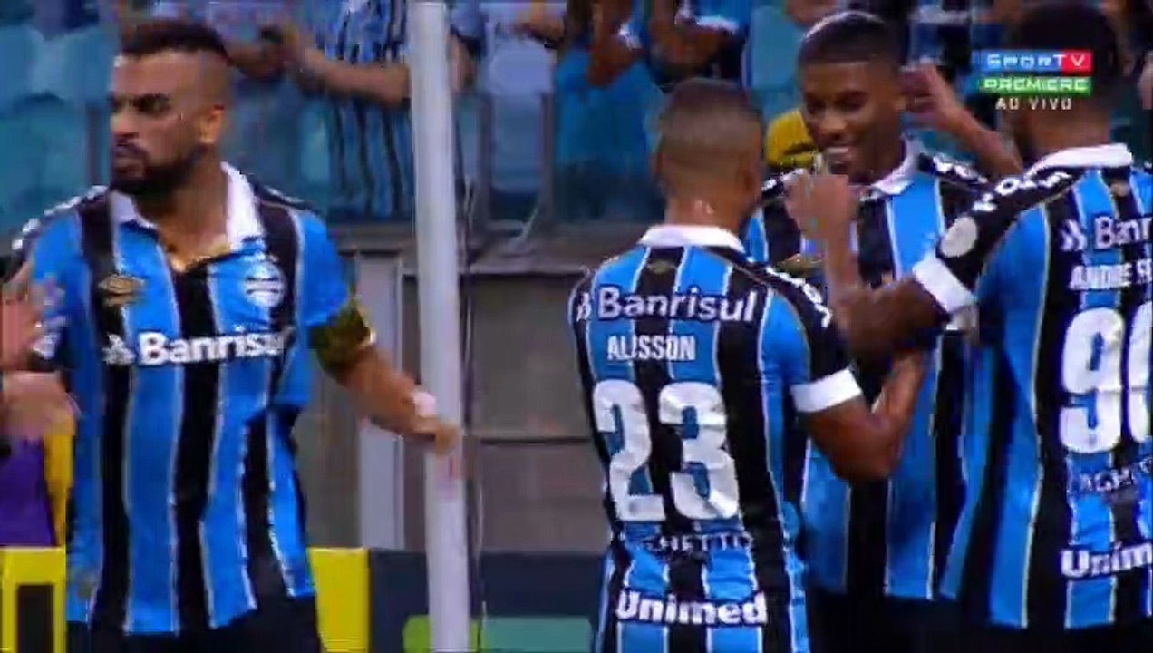 gol do gremio jean pierry 3x0