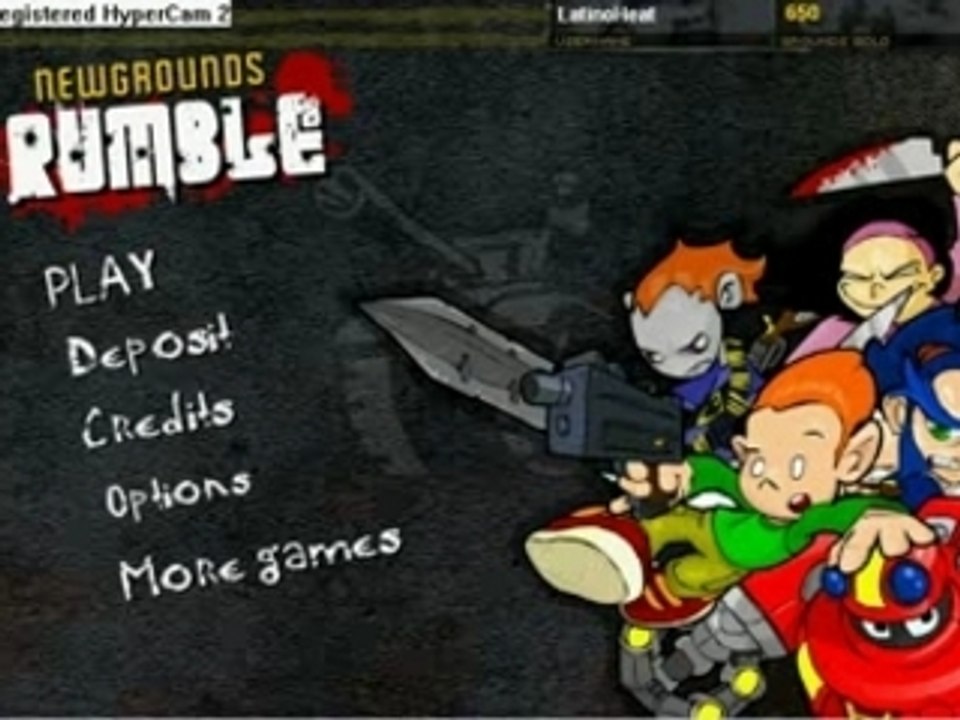 playing-Newgrounds Rumble