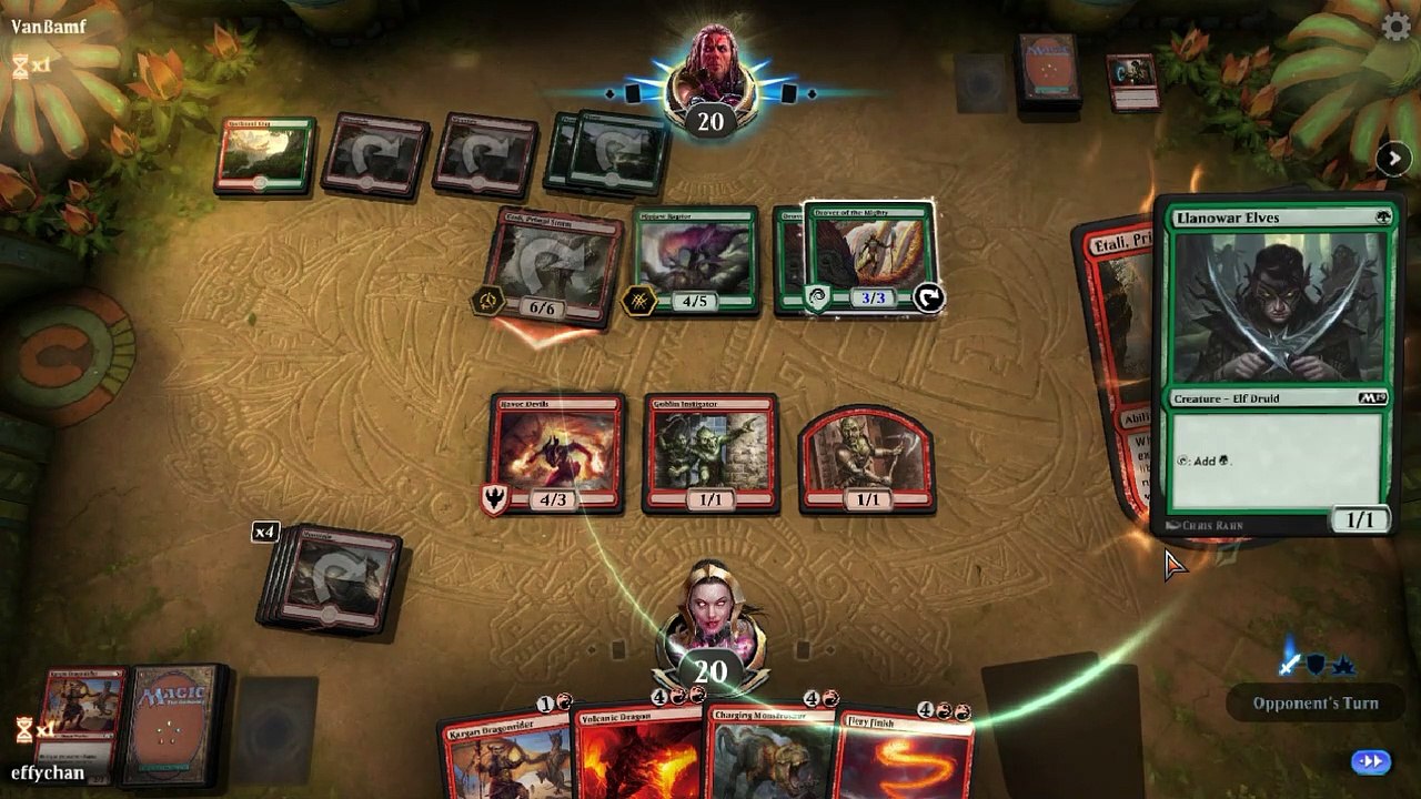 Mono Red vs Dimir Control (Standard)
