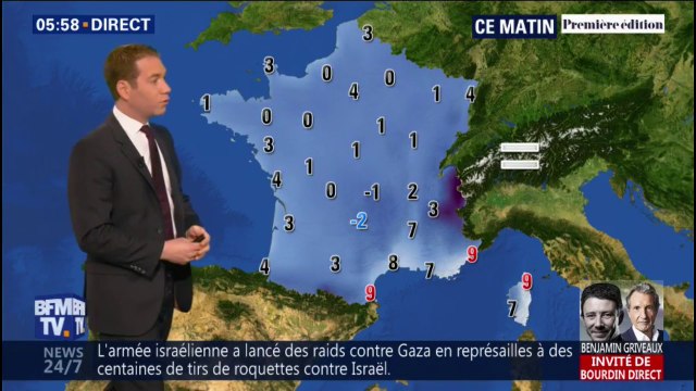 Il fait encore très frais ce lundi matin