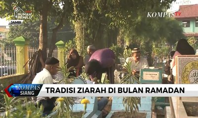 Video herunterladen: Tradisi Ziarah Saat Ramadan, Berkah bagi Penjual Kembang