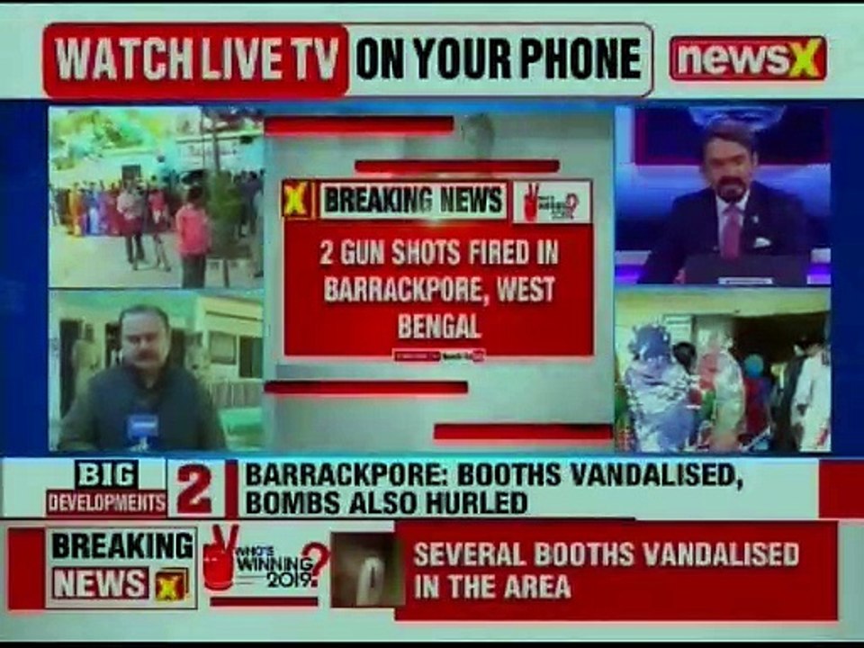 Lok Sabha Elections 2019 Phase 5 Voting LIVE: West Bengal Violence erupts, Poll booth vandalised