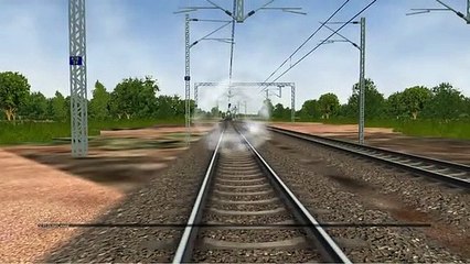 CRAZY GHOST STOPS THE TRAIN AND ESCAPES IN INDIAN TRAIN SIMULATOR