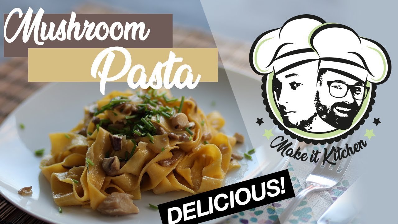 Creamy mushroom pasta sauce - Veggie recipe