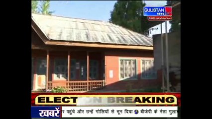 #BIGBBREAKING   Explosion near Rahmoo polling booth of #Pulwama #JammuAndKashmir