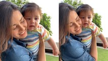 Mira Rajput shares her son Zain Kapoor's adorable photo with a cool post | FilmiBeat