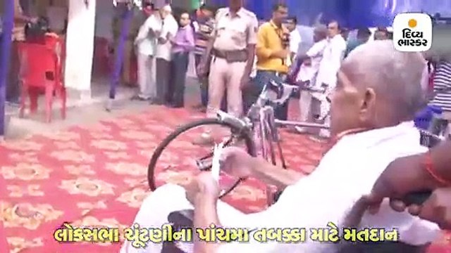 લોકસભા ચૂંટણીના પાંચમા તબક્કા માટે મતદાનને લઈને લોકોમાં ઉત્સાહ જોવા મળ્યો