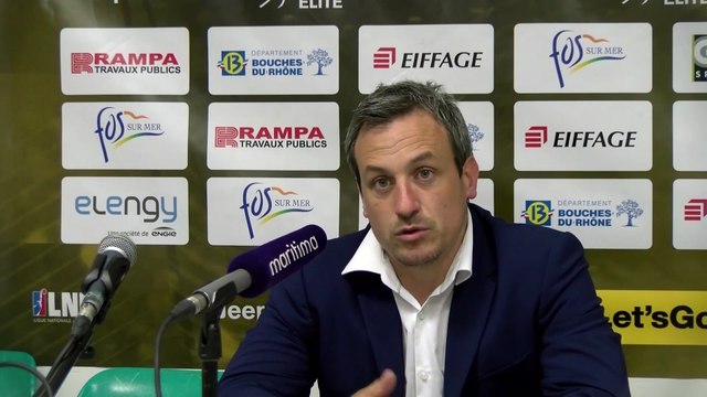 Rémi Giuitta avant Fos Provence Basket Le Portel