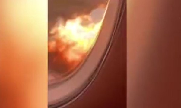 Rusya'da yanan uçaktaki yolcu, facia anlarını kaydetti