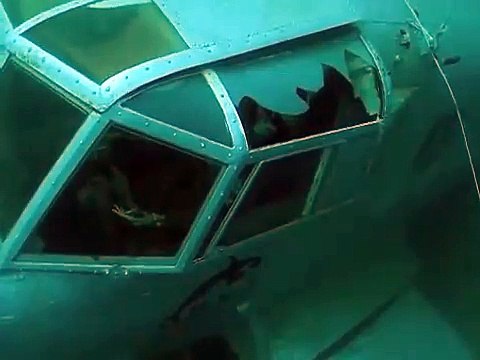 Pilots trapped on the seabed until they become skulls