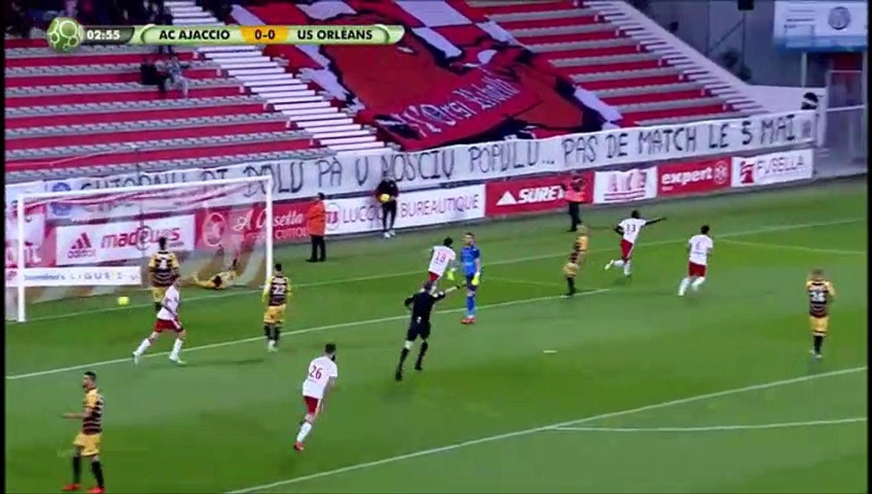 J36 : Ajaccio 1-0 USO (03/05/2019)
