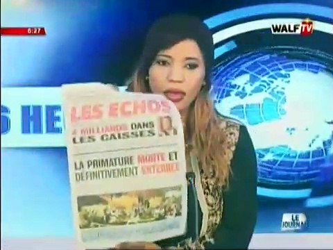 Revue de Presse WalfTv du Lundi 06 Mai 2019 en images